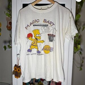Magic Bart Kids T-Shirt - White